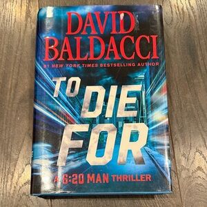 David Baldacci 'To Die For' Hardcover Book 2:12